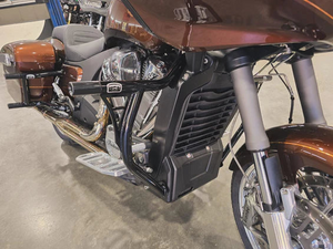 Santoro Heavy Hitter Front Crash Bar Set Gloss Black Challenger Santoro Heavy Hitter Front Crash Bar Set Gloss Black Challenger