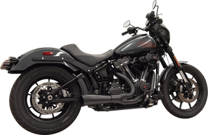 Bassani 1S75RBE 2:1 Black Short Ripper Exhaust M8 Softail 49 state Bassani 1S75RBE 2:1 Black Short Ripper Exhaust M8 Softail 49 state