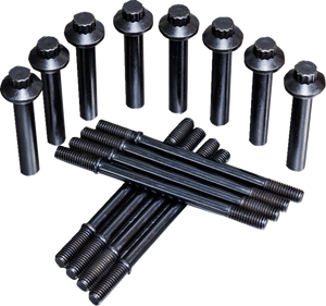 S&S 900-1176 Cylinder Stud & Head Bolt Kit  8 Pack  M8 17-24