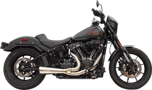 Bassani 1S75 2:1 Chrome Cat Delete Short Ripper Exhaust Softail 2025