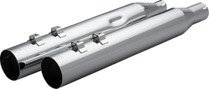 Khrome Werks 4.0" HP RIPPER Straight Cut Chrome Mufflers FL M8 17-25 40FST-1012-CHR Khrome Werks 4.0" HP RIPPER Straight Cut Chrome Mufflers FL M8 17-25 40FST-1012-CHR
