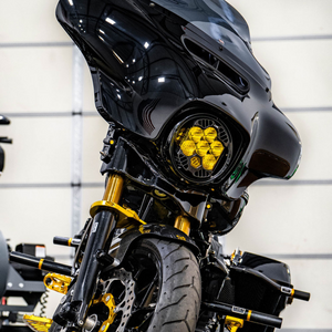 Baja DOTLP6AS AMBER DOT LP6 LED Headlight Kit 14-23 Street Glide FLHX