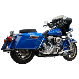 Trask TM-5740CH Chrome 2:1 Up Yours Exhaust 97-16 FL Touring Road & street & Ultra glide