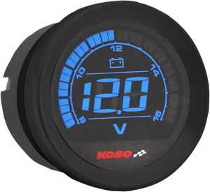 KOSO NORTH AMERICA BA050310 Replacement Gauge - Black