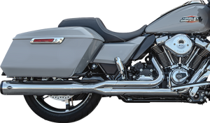 S&S 550-1168 2:1 GNX Chrome Race Full Exhaust M8 Fl Road Street Glide 17-25