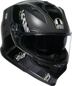 AGV 2118399004-007-XL K7 Kyber Helmet - Kyber Matte Gray/Yellow Fluo XL