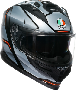 AGV 2118399004-005-XL K7 Jaeger Helmet - Jaeger Black/Silver XL