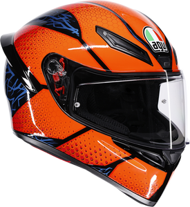 AGV 2118394018-074-L K1 S Speedarmor Helmet - Speedarmor Black/Orange/Blue Large