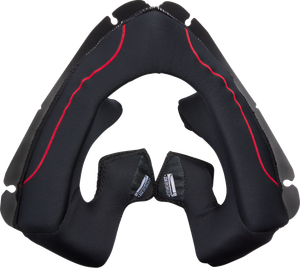 AGV 20185000410012X K1/K1 S Helmet Cheek Pads - Black 2XL