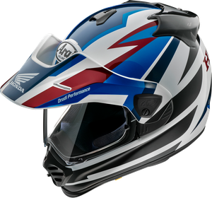 ARAI HELMETS 0140-0502 XD-5 Honda Africa Twin Helmet - Honda Africa Twin Blue Small