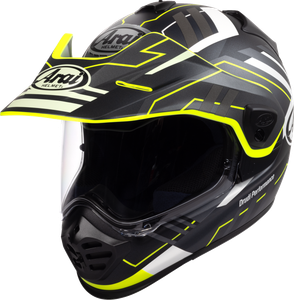 ARAI HELMETS 0140-0565 XD-5 Trail Helmet - Trail Yellow Frost Small