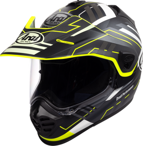 ARAI HELMETS 0140-0567 XD-5 Trail Helmet - Trail Yellow Frost XL