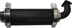 BIKEMAN PERFORMANCE 17-318-SB Big Mo Slip-On Muffler - Black RZR XP Turbo