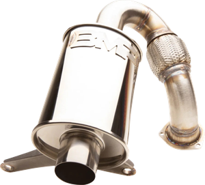 BIKEMAN PERFORMANCE 02-230-SS Full Velocity Slip-On Muffler - Stainless Steel