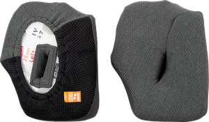 ARAI HELMETS 05-5418 VX-Pro4 Helmet Cheek Pads - Gray 25 mm