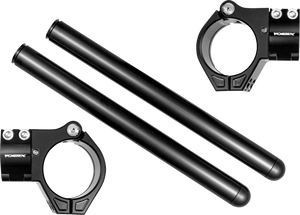 VORTEX CL53BK Clip-On Handlebar - 53 mm - 7° - Zero Offset - Black - 53 mm 7° Zero Offset Black