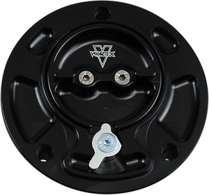 VORTEX GC420K V3 Fuel Cap - Black - Kawasaki - Black Kawasaki