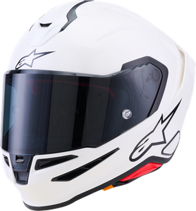 ALPINESTARS 8202126-2180-M Supertech R7 Helmet - 22.06 Solid Gloss White Medium