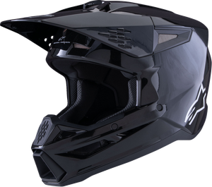 ALPINESTARS 8300326-1180-XS SM3 Solid Helmet - Solid Gloss Black XS