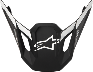 ALPINESTARS 8981226-1121-OS SM7 Helmet 22.06 ECE Visor - Dasher ECE 22.06 Black/Matte White