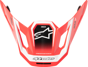 ALPINESTARS 8981326-3139-OS SM7 Helmet 22.06 ECE Visor - Deed ECE 22.06 Red/Black/White