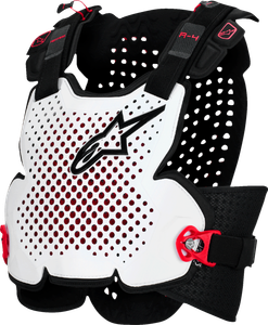 ALPINESTARS 6500526-132-ML A-4 Plasma Roost Guard - Black/Red/White M/L