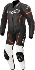 ALPINESTARS 31405181231140 Youth GP Plus 1-Piece Leather Suit - Black/White/Red Fluorescent US 26 / EU 140