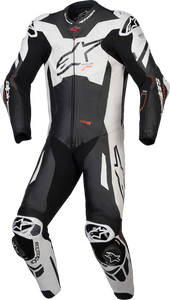 ALPINESTARS 3150225-1231-48 GP Plus v4 Sprint 1-Piece Leather Suit - Black/Red Fluo/White US 38 / EU 48
