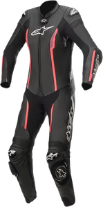 ALPINESTARS 3180122-1838-42 Stella Missile v2 1-Piece Leather Suit - Black/Pink US 6 / EU 42