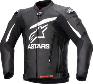 ALPINESTARS 3100524-12-54 GP Plus v4 Leather Jacket - Black/White US 44 / EU 54