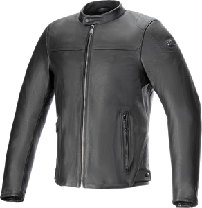 ALPINESTARS 3103824-1100-L Blacktrack Leather Jacket - Black Large