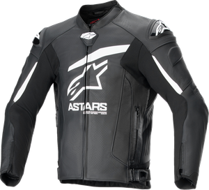 ALPINESTARS 3100624-12-50 GP Plus R v4 Airflow Leather Jacket - Black/White US 40 / EU 50