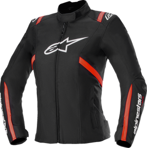 ALPINESTARS 3210225-1231-2X Stella T-SPS v2 WP Jacket - Black/White/Red Fluo 2XL