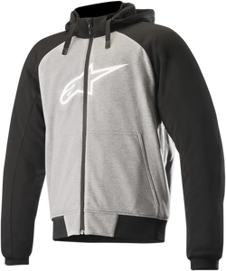 ALPINESTARS 4200918-951-2X Chrome Sport Hoodie - Gray 2XL