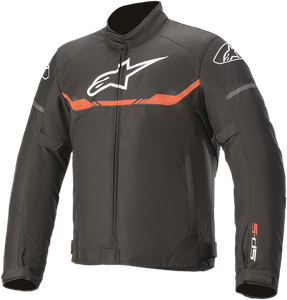 ALPINESTARS 3200120-1030-M T-SP S Waterproof Jacket - Black/Red Fluo Medium