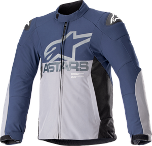 ALPINESTARS 3206523-7161-S SMX Waterproof Jacket - Night Navy/Dark Gray Small