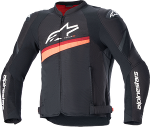 ALPINESTARS 3300624-1030-2X T-GP Plus R v4 Airflow Jacket - Black/Red Fluo 2XL