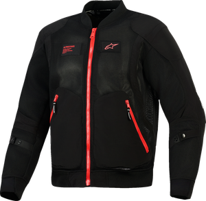 ALPINESTARS 3300726-1303-S Flight Air Jacket - Black/Bright Red Small