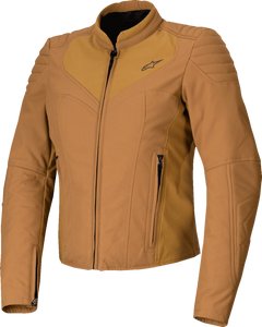 ALPINESTARS 3210425-8021-S Stella Isla WR Jacket - Utility Brown/Light Gold Small
