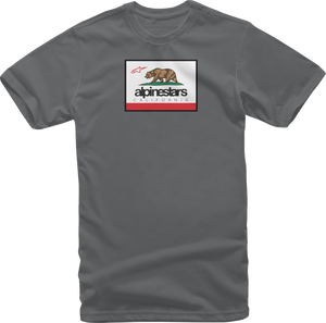 ALPINESTARS 12127207018XL Cali 2.0 T-Shirt - Charcoal XL