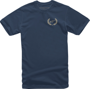 ALPINESTARS 12137258070XXL Wreath T-Shirt - Navy 2XL