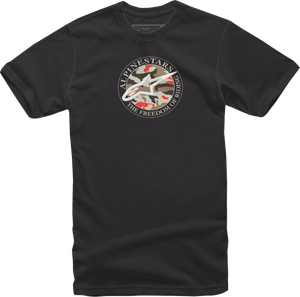 ALPINESTARS 12137266010XL Dot Camo T-Shirt - Black XL