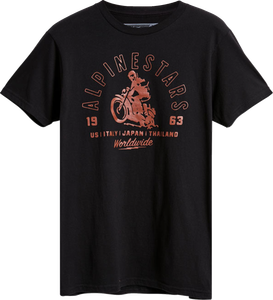 ALPINESTARS 12337212010M Sander T-Shirt - Black Medium