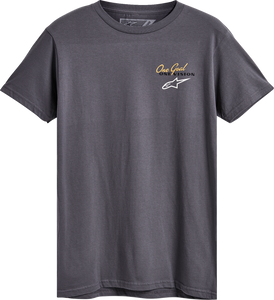 ALPINESTARS 123372150182XL Flagged T-Shirt - Charcoal 2XL
