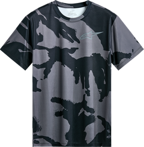 ALPINESTARS 1214-70020-160-M Camo Performance T-Shirt - Black/Camo Medium