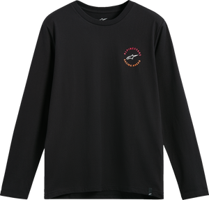 ALPINESTARS 1235-74105-10-2XL True Long-Sleeve CSF T-Shirt - Black 2XL