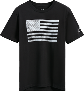 ALPINESTARS 1235-72360-10-L Wavings CSF T-Shirt - Black Large