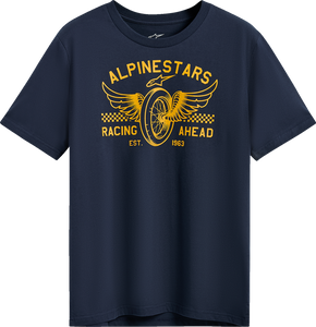 ALPINESTARS 1235-72355-70-XL Heritage Patch CSF T-Shirt - Navy XL