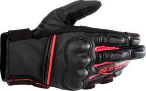 ALPINESTARS 3591723-1839-XL Stella Phenom Leather Air Gloves - Black/Diva Pink XL