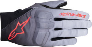 ALPINESTARS 3580325-9259-XL Stella Reef V2 Gloves - Gray/Black/Fluo Pink XL